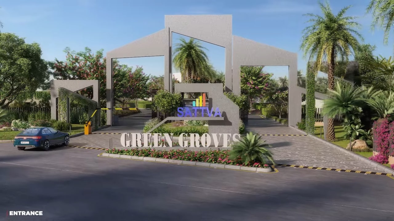 Green Groves entrance